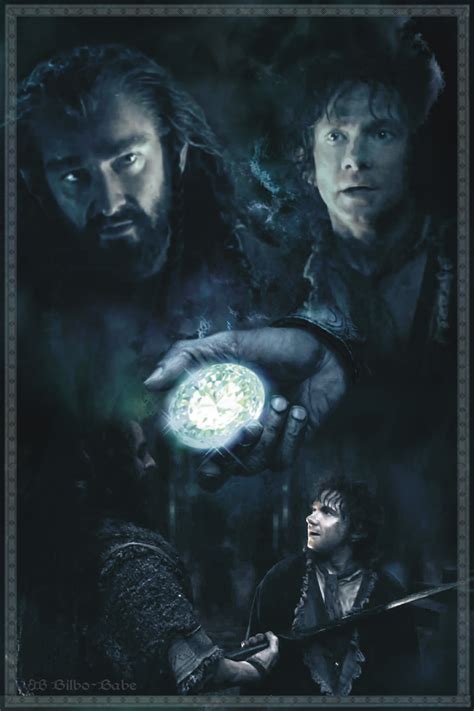 Thorin Bilbo And The Arkenstone By Ladycyrenius On Deviantart The