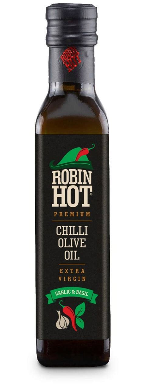 Robin Hot Chilli Oil Garlic Basil Piccantino Onlineshop Sterreich
