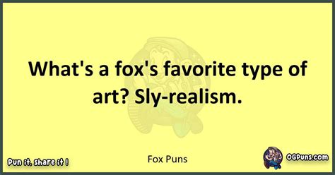 240+ Foxy Funnies: Unleashing a Cascade of Cunning Fox Puns!