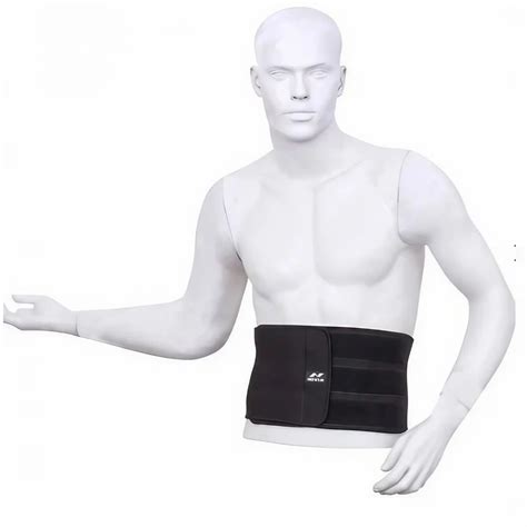 nfsportech black waist support size  size  rs piece  meerut