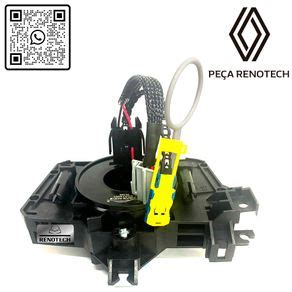255678729R - CONTATOR ROTATIVO DO AIR BAG - CINTA AIRBAG - SANDERO II ...