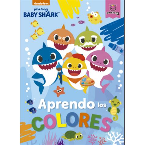 Libro Altea Aprendo Los Colores Con Baby Shark X 1 Und