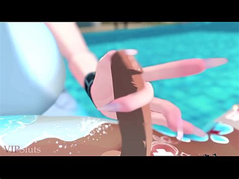 VIPSluts Une maman MILF coréenne sexy montre à son mignon Femboy un bon moment à la piscine