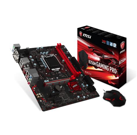 MSI B250M GAMING PRO Bundkort - Intel B250 - Intel LGA1151 socket ...