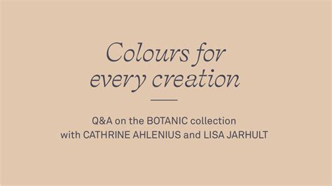 BEHIND THE COLLECTION: BOTANIC