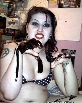 Gothic Bbw Flaunts Her Chubby Body Porn Pictures XXX Photos Sex Images PICTOA