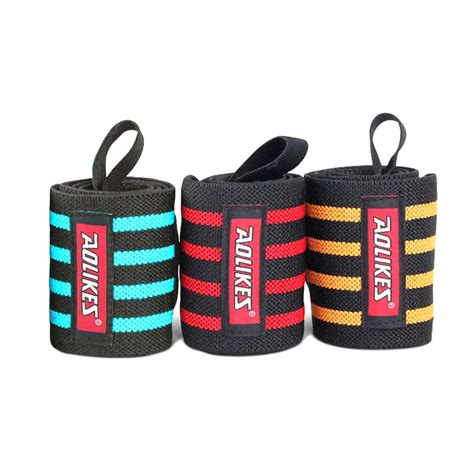 1pair Hand Protection Wrist Band For Weight Lifting Professional Sport