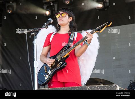 Marisa Dabice Of Mannequin Pussy Performs At The Voodoo Music Experience In City Park On Sunday
