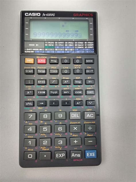 Casio fx 6300g user manual - puzzlemzaer