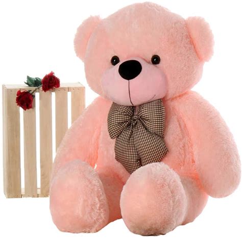 Toybulk Soft Toys Extra Large Very Soft Lovable Huggable Pink Teddy