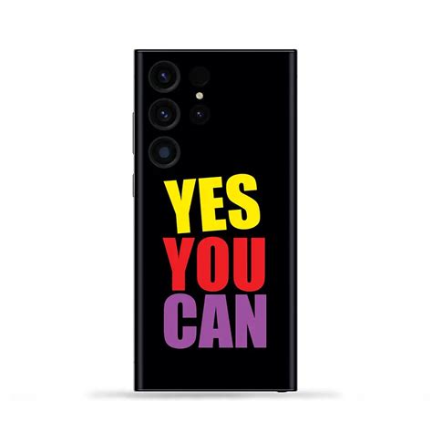 Yes You Can Mobile Skin Wrappi