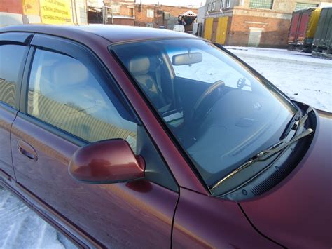 Дефлекторы ветрового стекла — KIA Spectra, 1,6 л, 2006 года ...