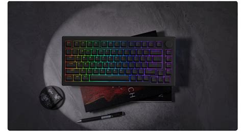 Akko Black B Plus Shine Through Multi Mode Rgb Hot Swappable Mechanical Keyboard Akko V