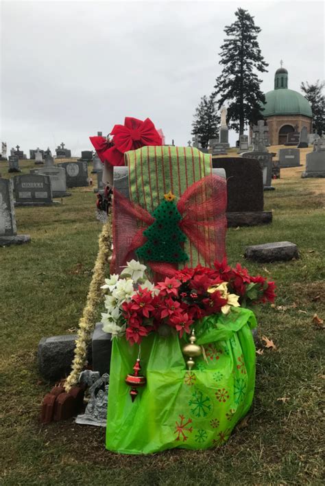 The Festive Grave Of John Puskar. It’s touching to see such loving