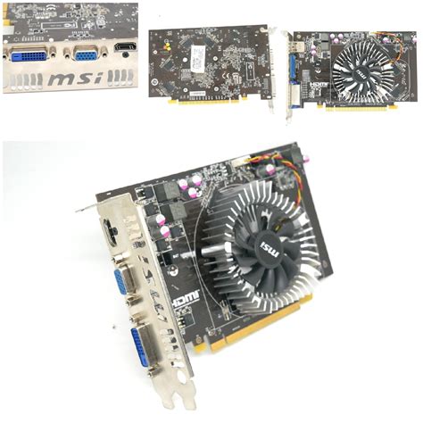 MSI ATI Radeon HD 6570 2GB GPU PCI Express x16 2.1 R6570 -MD2GD3 VGA ...