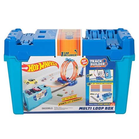 Hot Wheels Track Builder Kutulu Uzman Serisi Yarış Seti Flk Flk