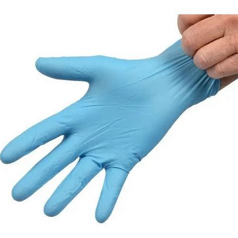 Purosurge Blue Disposable Surgical Hand Gloves Packaging Type Packet