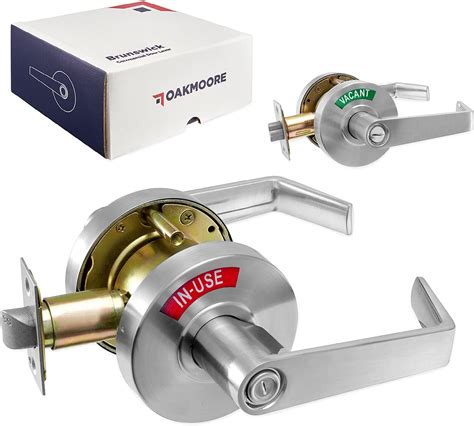 Oakmoore Augustine Commercial Bathroom Indicator Lock Privacy Door