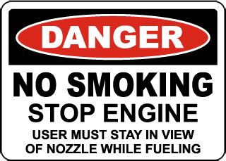 gas station safety signs  prices ships fast