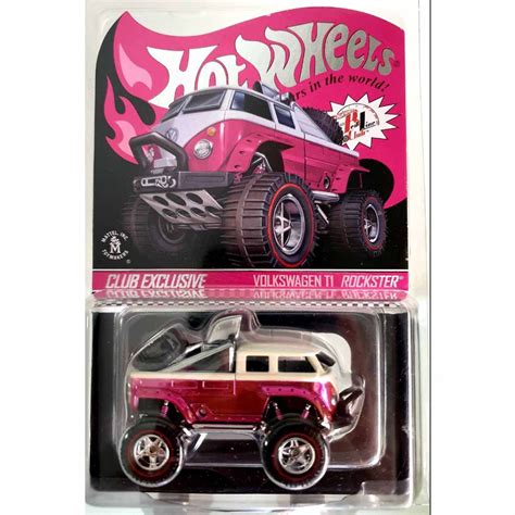 Hot Wheels Volkswagen T Rockster Pink Rlc Exclusive Model Car Shopee Malaysia