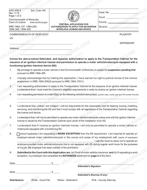 Court Case Relating To Ignition Interlock Device - prntbl