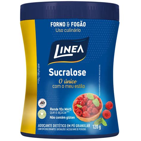 Adocante Culinario - Adoçante Culinário Sucralose 120g - Linea | Shopee Brasil