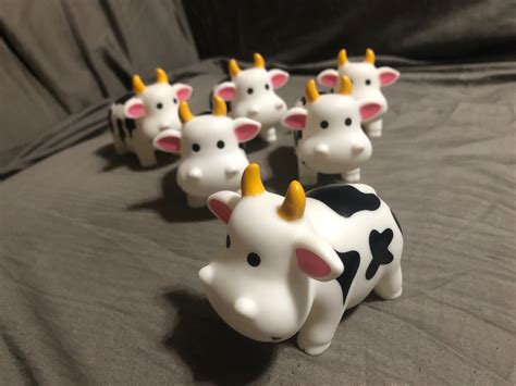 Moo Moo Subaru 6 Viynal Cow Water Squirter Etsy