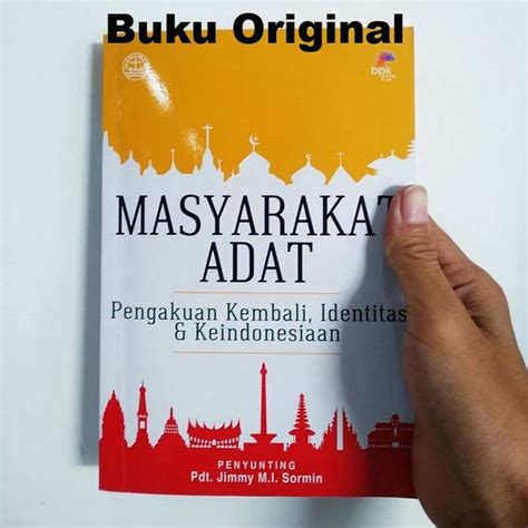 Jual Buku Original MASYARAKAT ADAT Pengakuan Kembali Identitas