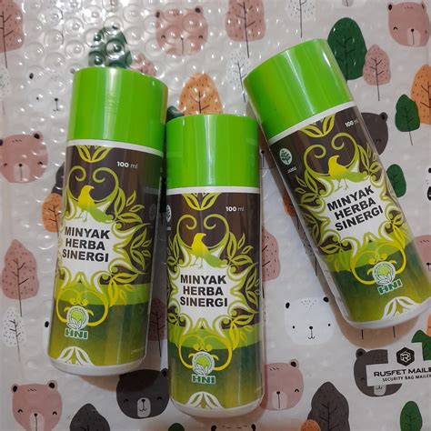 minyak herbal sinergi hni hpai mhs minyak   minyak bubut