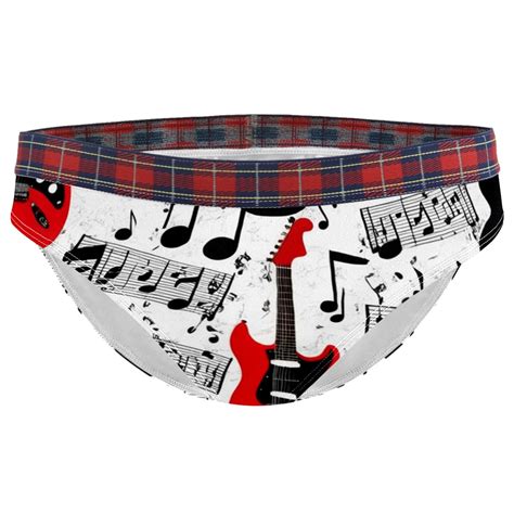 Brief Underwear Bikini Panties For Women Bikini Underwear M Music Notes Watercolor Walmart