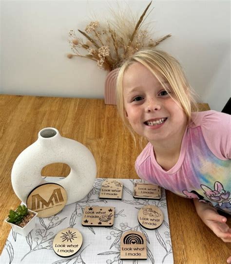 Kids Magnets Sayit Lasered