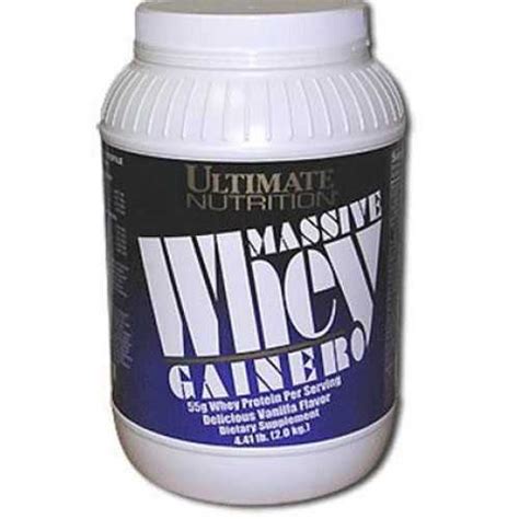 Massive Whey Gainer, Ultimate Nutrition, 4250 гр купить в Санкт ...