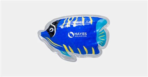 Custom Printed Tropical Fish Hot Cold Pack With Your Logo ImprintLogo