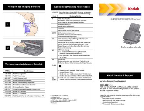 i2400/i2600/i2800 Scanner - Kodak