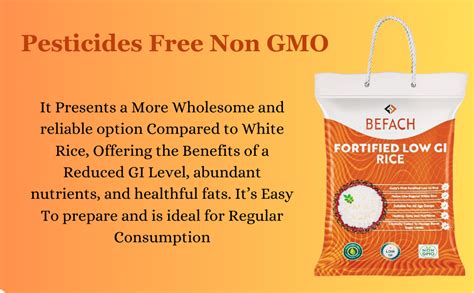 befach fortified  gi rice certified  national institute