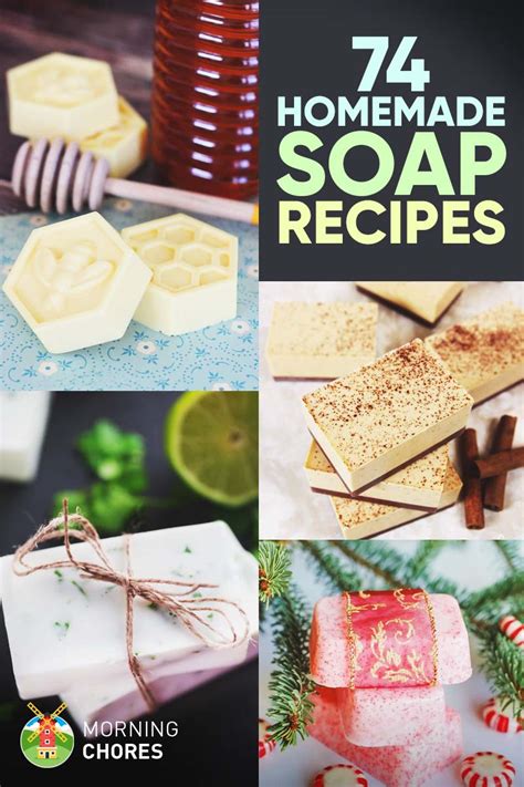 74 Delightful Homemade Soap Recipes That Are Fun To Make