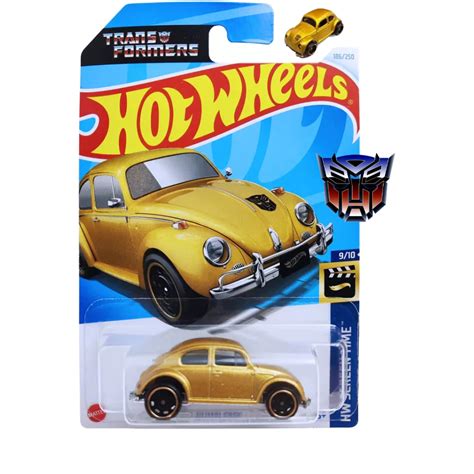 Hot Wheels Bumblebee Fusca Transformers Dourado Shopee Brasil