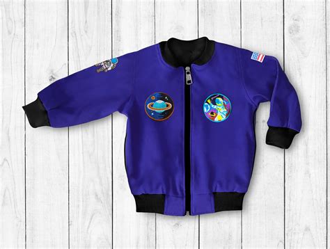 Space Jacket-bomber Jacket-space Theme Birthday - Etsy