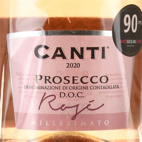 Prosecco Rose Canti - купить вино игристое Просекко Розе Канти 0.75 л ...