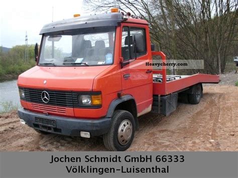 Mercedes Benz 711 D Tow Plateau 1988 Breakdown Truck Photo And Specs