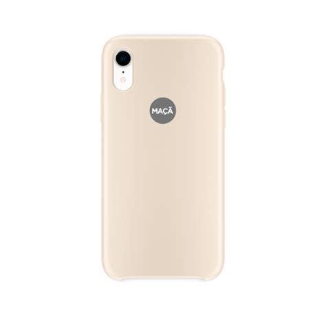 Iphone Xr Capa Silicone Nude Playfix Br