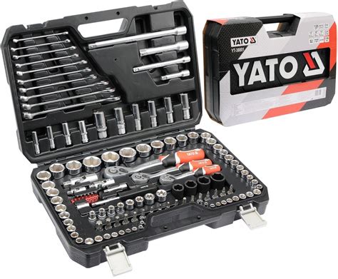 Набор Инструментов Дюймовый и Метрический 1/2", 3/8", 1/4" 120 шт YATO ...