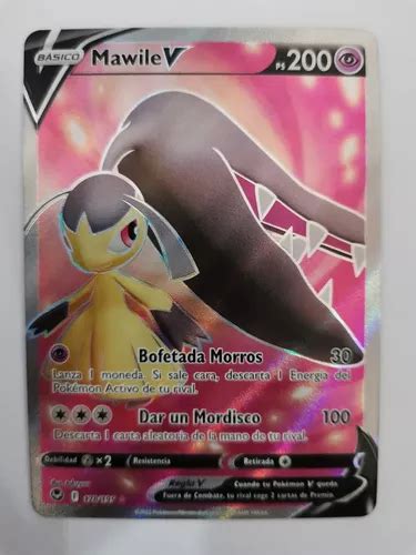 Pokemon Tcg Mawile V 178 195 Full Art Ultra Rare Meses sin interés