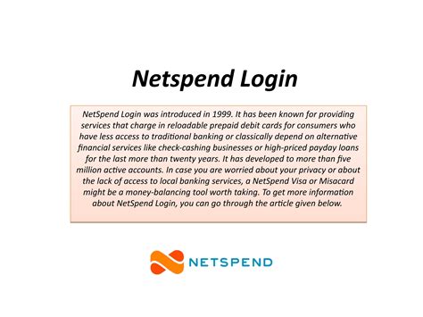 Log In Netspend All Access