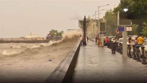 In Pics Cyclone Biparjoy Intensifies Imd Alert For Mumbai Thane