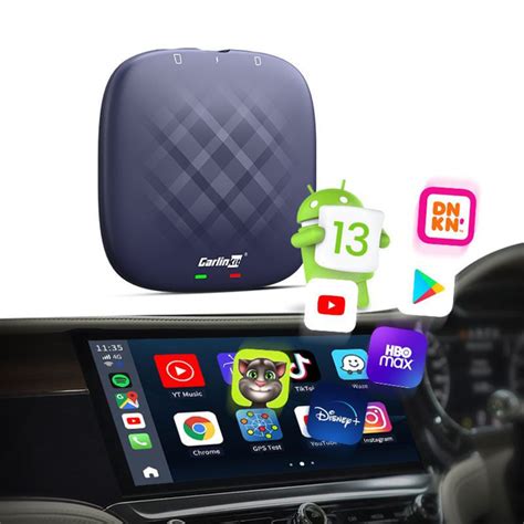 Carlinkit 8GB 128GB Magic Box Портативный Carplay Android 13 Система ...