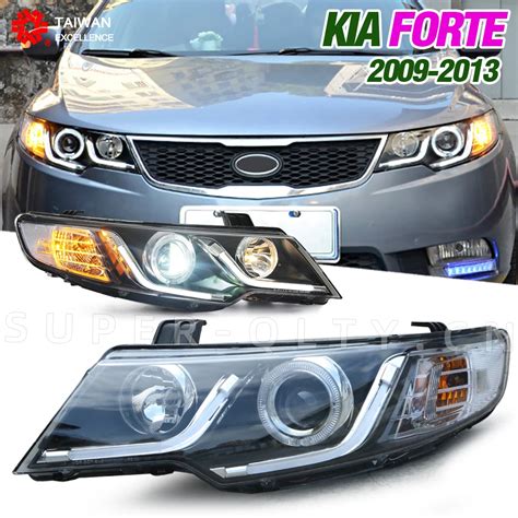 Eagle Eye Headlights For 2009 2013 FORTE Headlights Cerato KIA Head