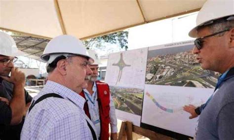 Fuad Visita Obra De Viaduto De Bh Que S Fica Pronta Em Gerais