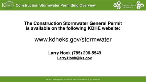 Ppt Construction Stormwater Permitting Overview Powerpoint