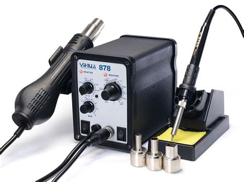 Hot Air Rework Station With Soldering Iron A D Yihua